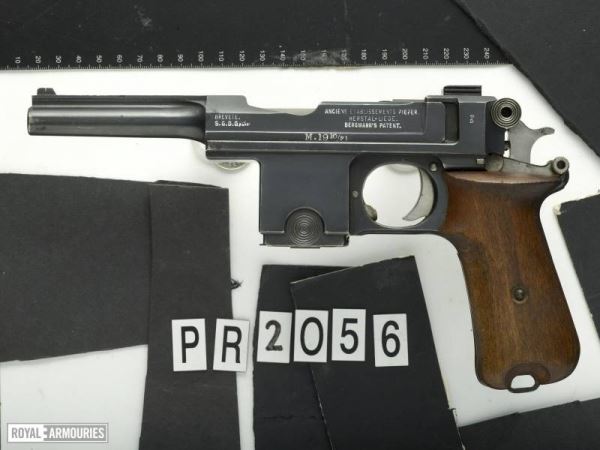 «Бергманн-Баярд» – пистолет в маузеровском стиле
