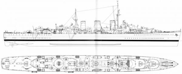Боевые корабли. Крейсера. Вредоносные шершни Адмиралтейства