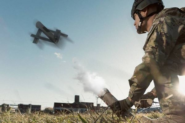GDLS и AeroVironment представили роботов с барражирующими боеприпасами