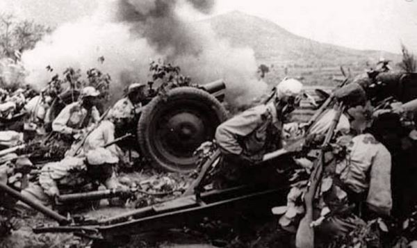 Китайская противотанковая артиллерия в корейской войне