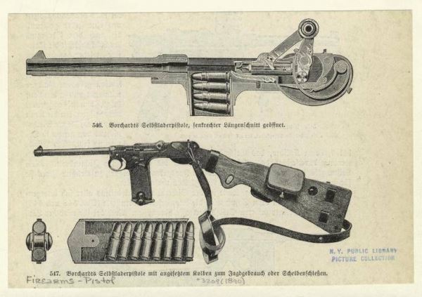 Они были первыми: пистолеты Лаумана и Борхарда