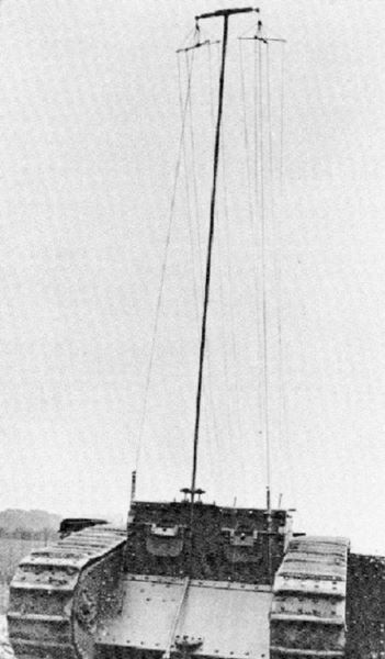 Радио вместо голубей – первый танк беспроводной связи