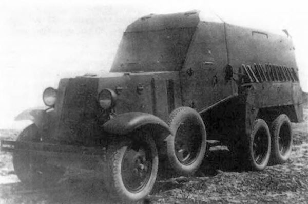 Санитарно-транспортный бронеавтомобиль БА-22