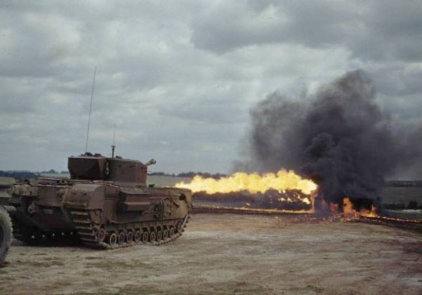 Танковый паноптикум: огнеметные танки